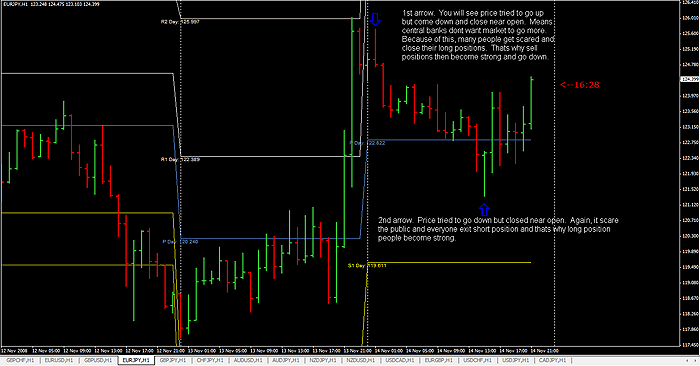 price exhaustion Forex