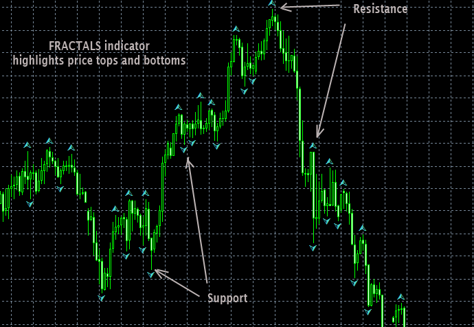 Trading the forex fractal