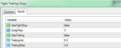  Tight_Trailing-Stops.mq4 Expert Advisor